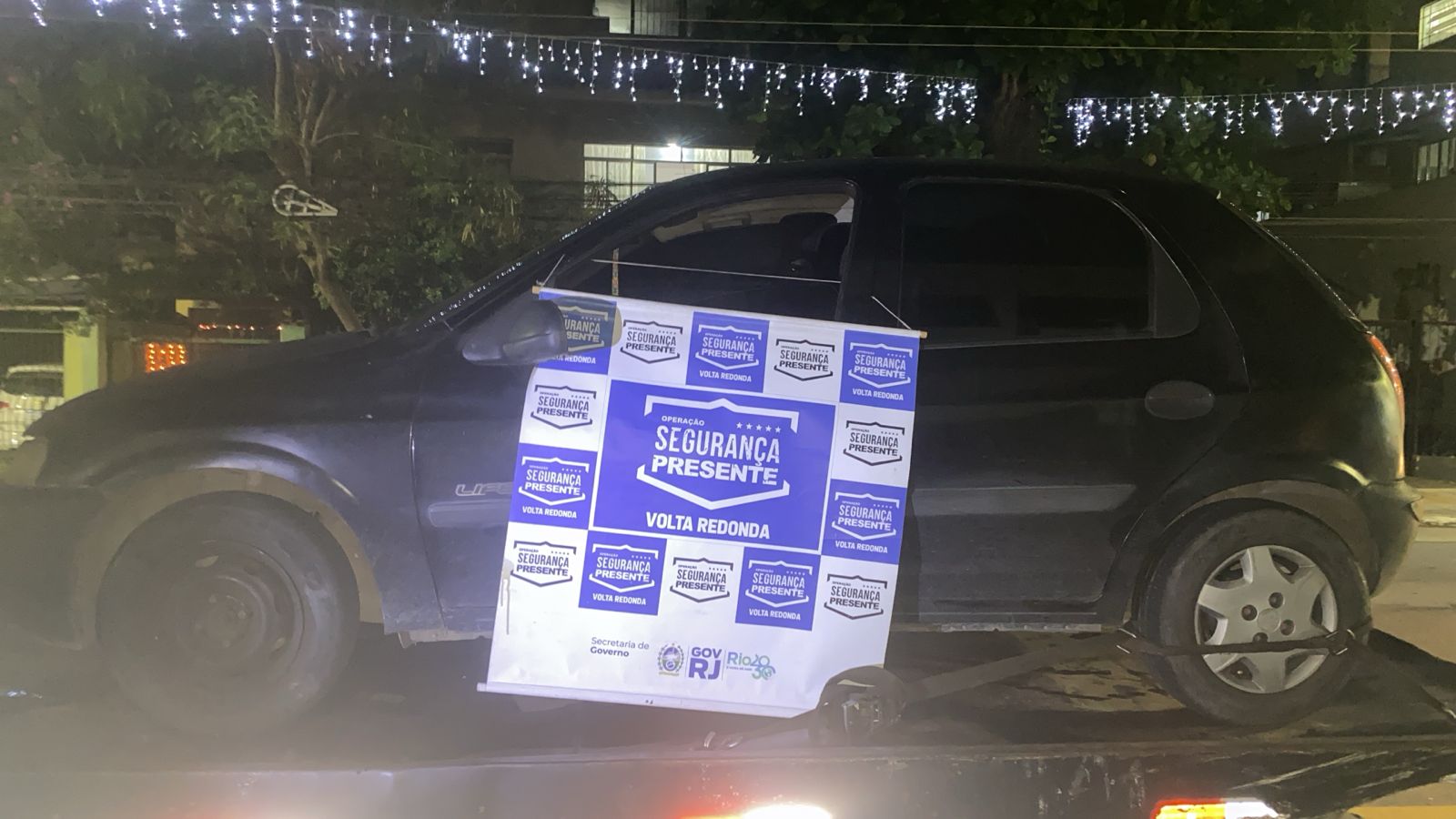 Suspeito de furtar TV em loja no Centro de Volta Redonda é preso e tem carro apreendido
