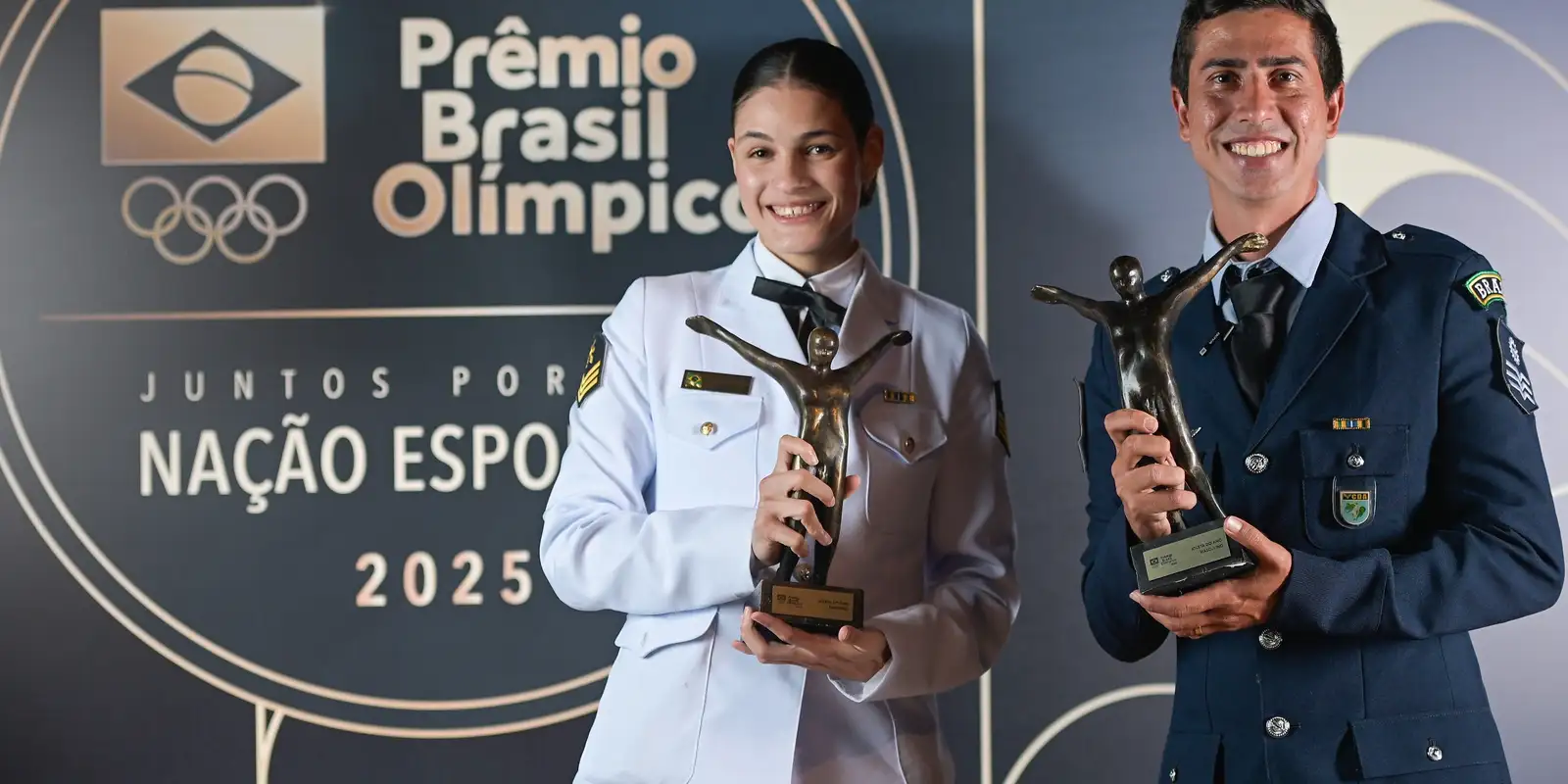 Caio Bonfim e Maria Clara Pacheco vencem Prêmio Brasil Olímpico