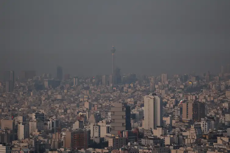 Vista de Teerã após explosões
 26/10/2024   Majid Asgaripour/WANA (West Asia News Agency) via REUTERS