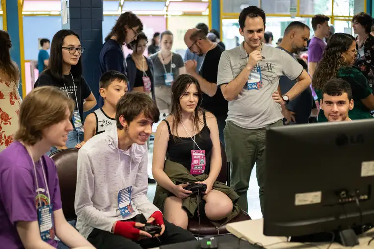 28/01/2026 - Curitiba - Global Game Jam Curitiba 2025 - maratona mundial de games que começa dia 30, em Curitiba. Foto: Global Game Jam Curitiba 2025/Cassiano Rosário