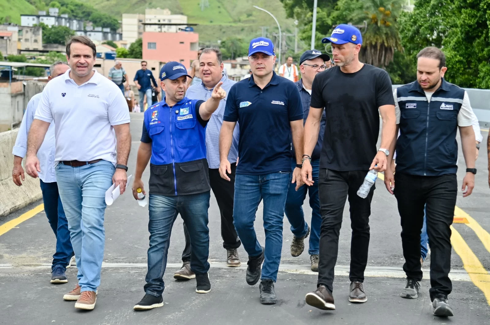 Furlani recebe ministro Renan Filho e deputado Lindbergh Farias para