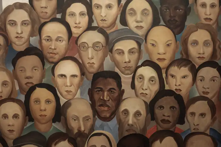 Brasília (DF), 10/02/2026 - Visita guiada no centro cultural TCU à exposição “Transbordar o mundo: os olhares de Tarsila do Amaral”, que estará aberta ao público a partir de 11 de fevereiro.
Foto: Joédson Alves/Agência Brasil