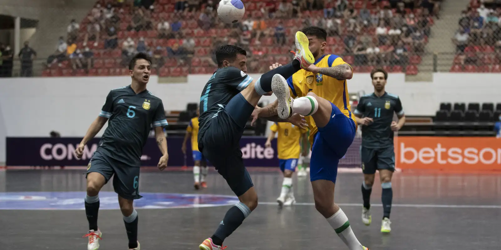 Brasil e Argentina decidem Copa América de Futsal neste domingo