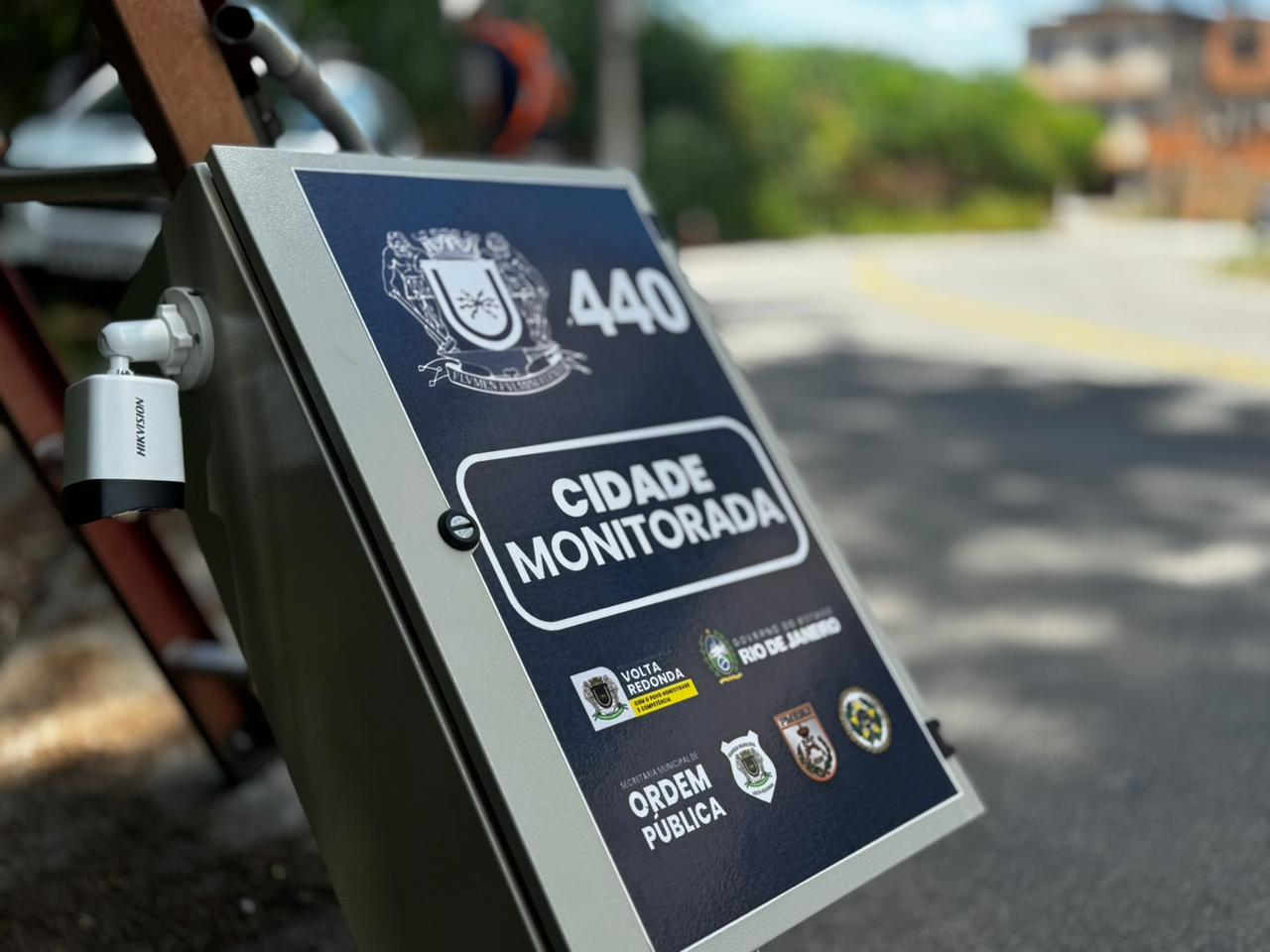 Ordem Pública amplia capacidade de monitoramento com a instalação de novas câmeras em Volta Redonda