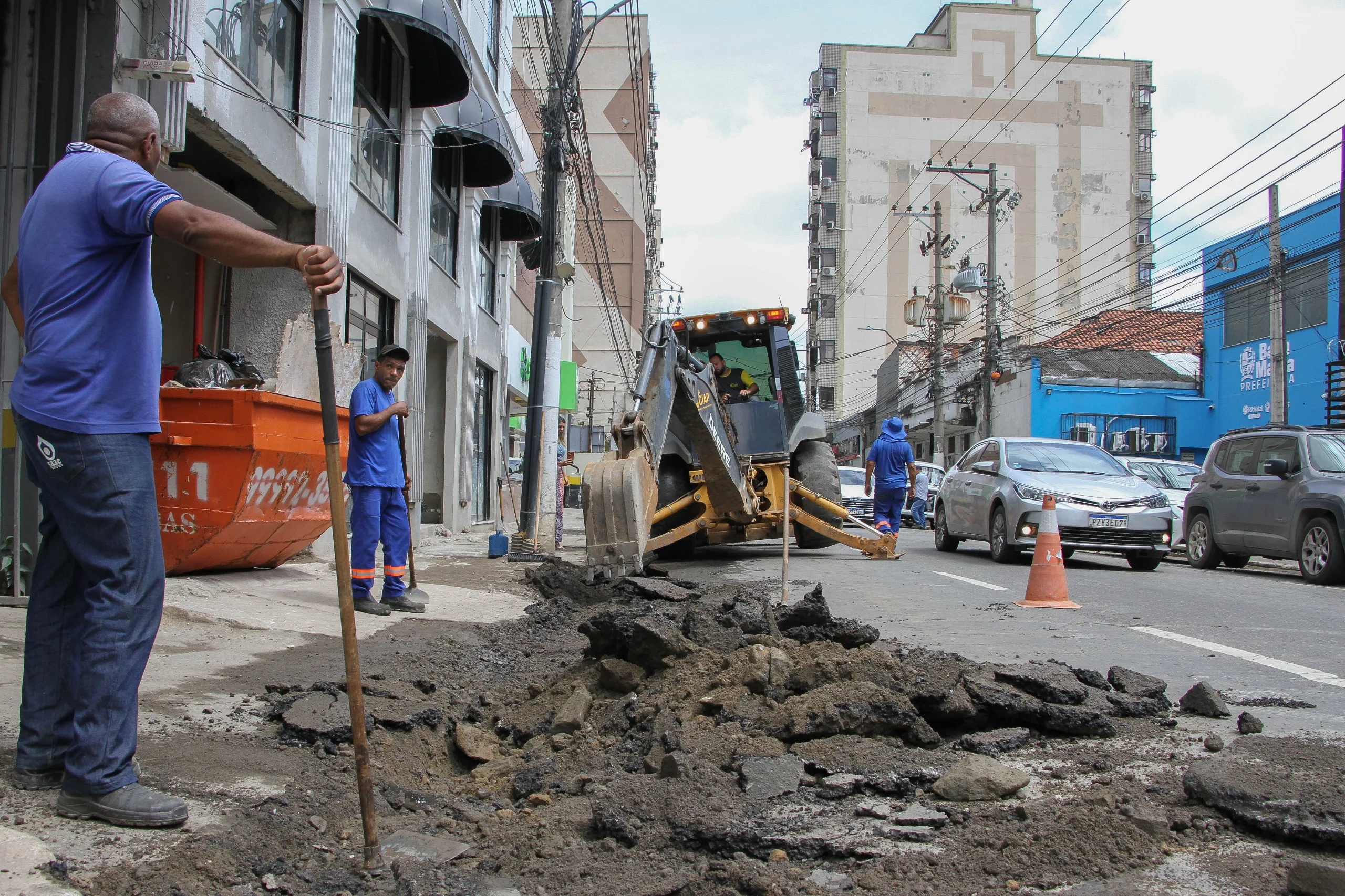 Prefeitura de Barra Mansa inicia obras de drenagem no Sao