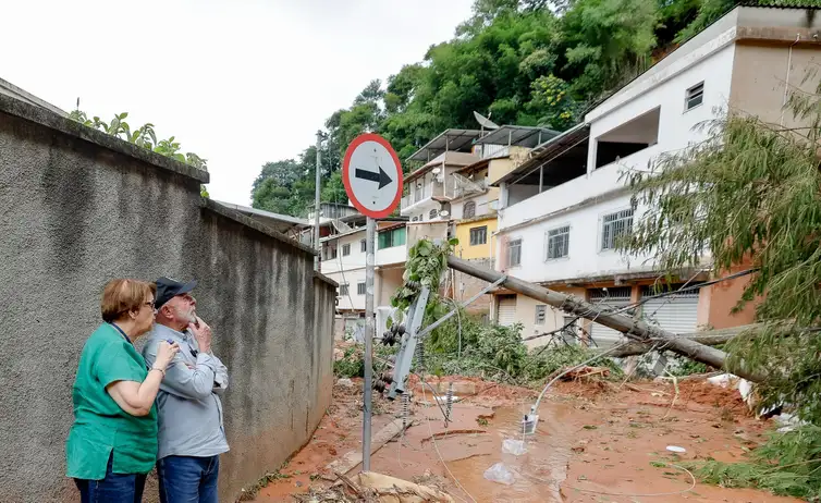 28.02.2026 - Presidente da Republica Luiz Inacio Lula da Silva durante visita a áreas afetadas pelas chuvas no município de Juiz de Fora
Juiz de Fora-MG.

Foto: Ricardo Stuckert / PR