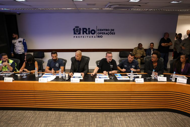 Tomaz Silva/Agência Brasil Rio de Janeiro (RJ), 05/02/2026 – Apresentação do Plano Operacional do Carnaval Rio 2026, no Centro de Operações e Resiliência, no Centro do Rio de Janeiro. Foto: Tomaz Silva/Agência Brasil