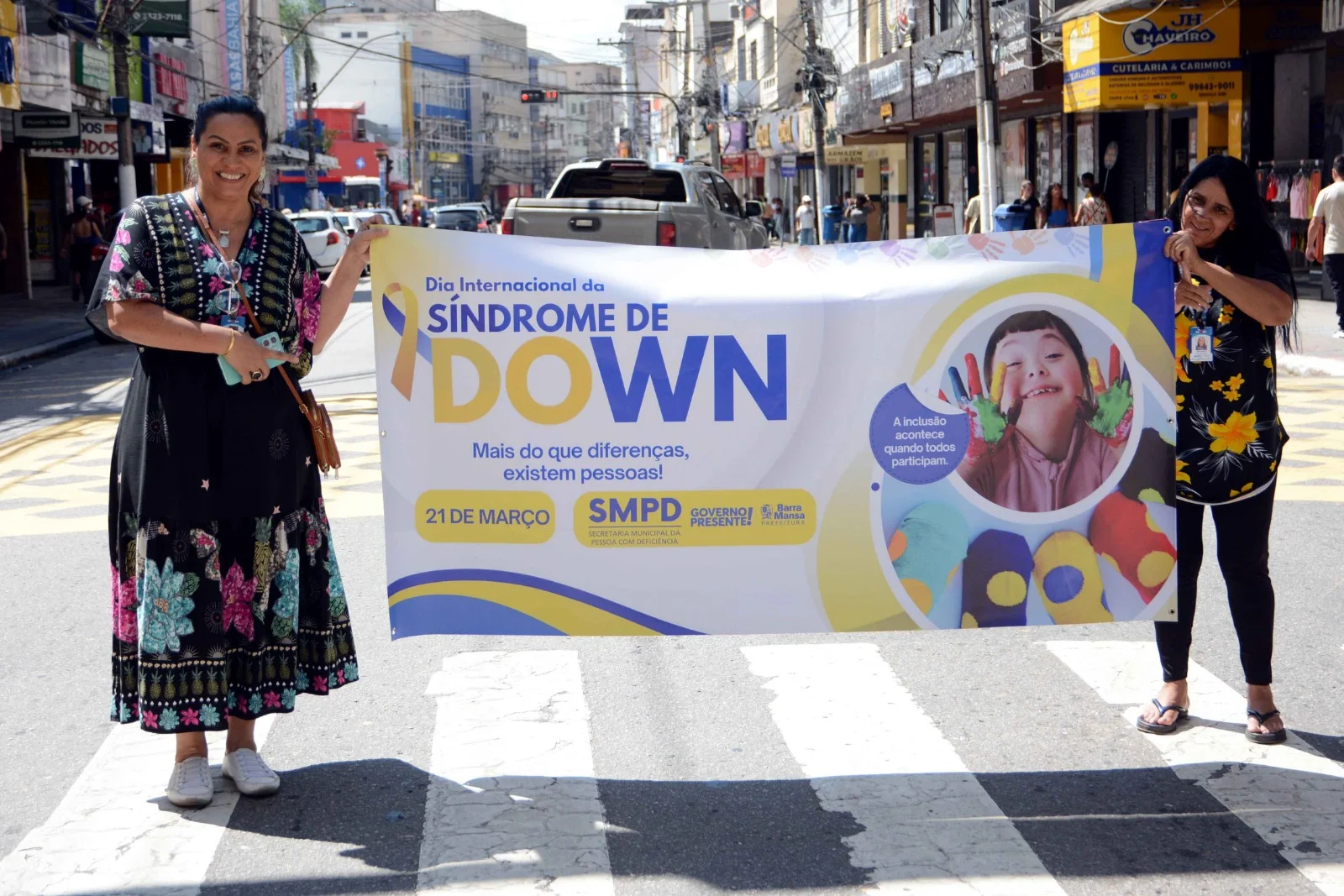 Barra Mansa promove acao pelo Dia Internacional da Sindrome de
