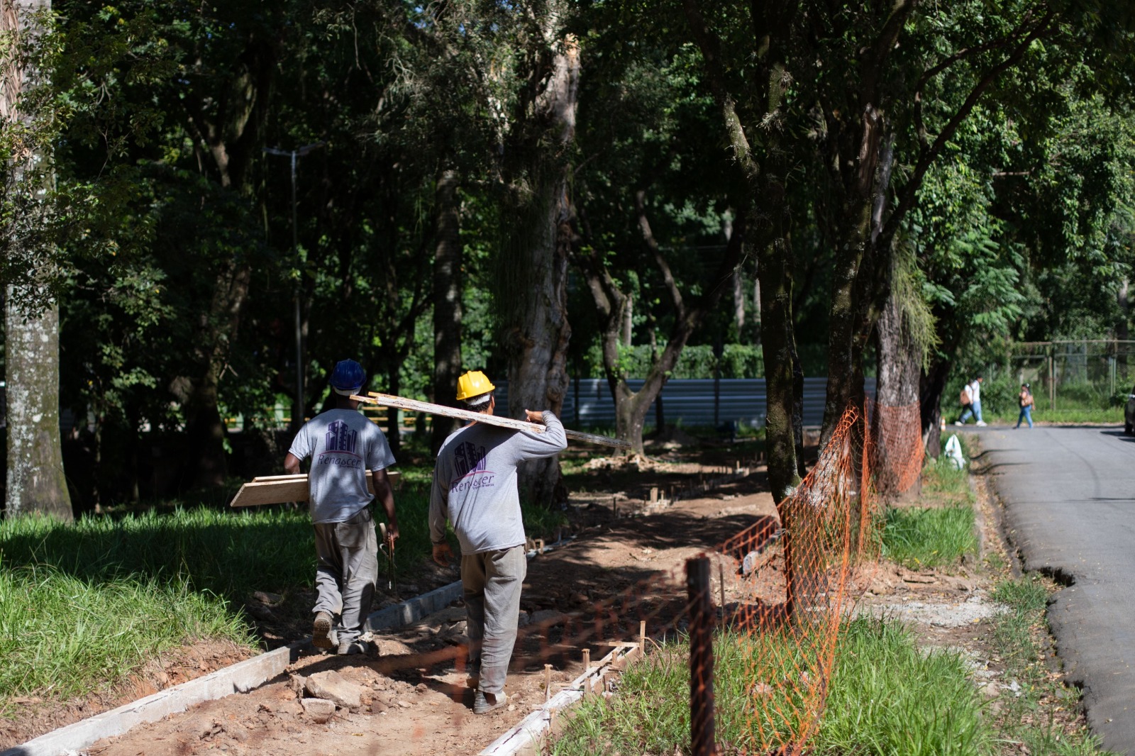 Volta Redonda: revitalização do Jardim dos Inocentes entra em nova etapa