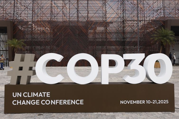 Belém (PA), 07/11/2025 - Pavilhões da COP30.
Foto: Tânia Rêgo/Agência Brasil