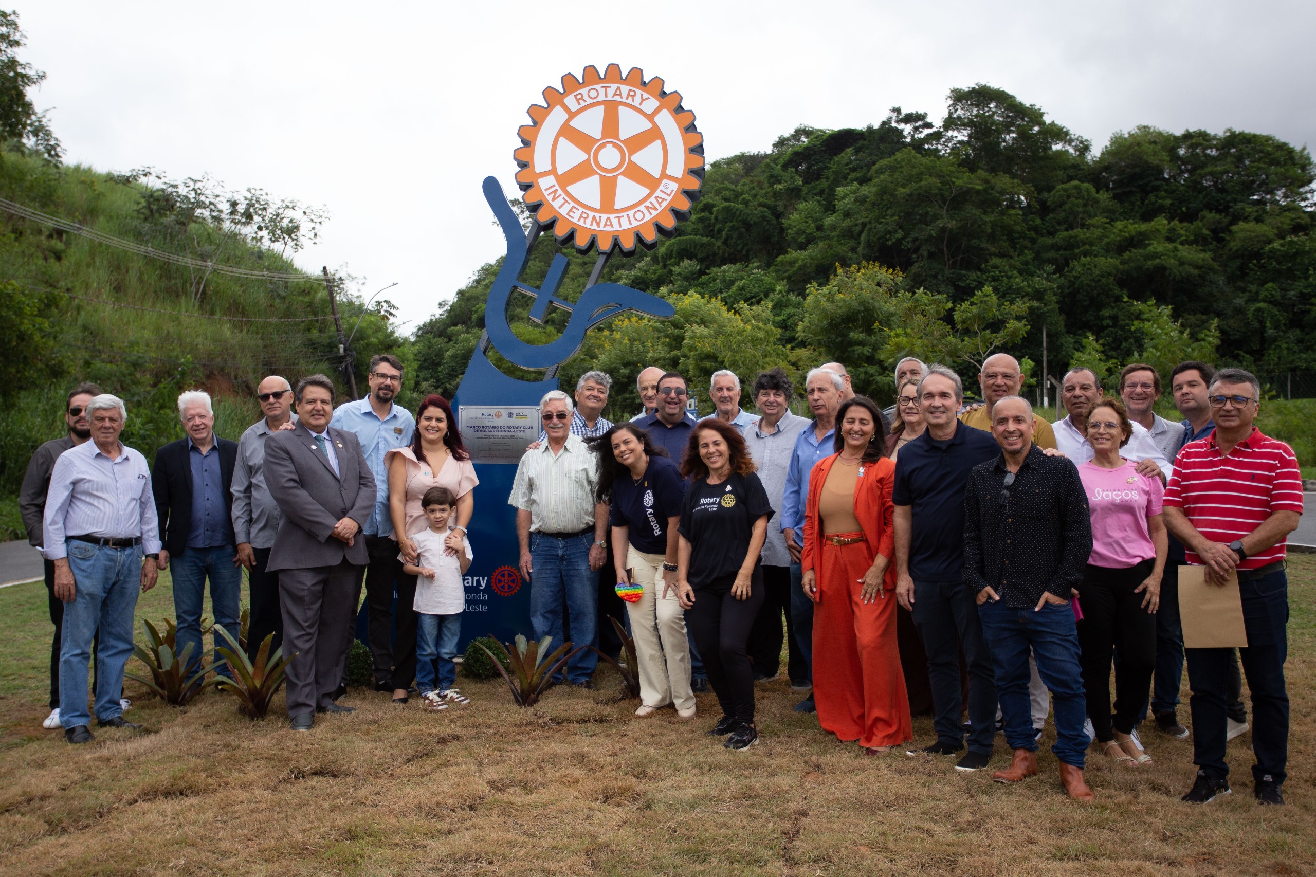 Volta Redonda ganha monumento pelos 60 anos do Rotary Club Volta Redonda Leste