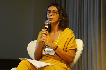 Brasília (DF), 25/03/2026 - Minerais críticos e transição energética. A diretora técnica do Instituto de Estudos Estratégicos de Petróleo, Gás Natural e Biocombustíveis, Ticiana Alvares. Foto: Lucas Alvarenga/Ineep