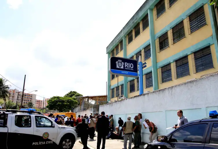 Shana Reis Escola Municipal Tasso da Silveira, em Realengo; Foto/Shana Reis