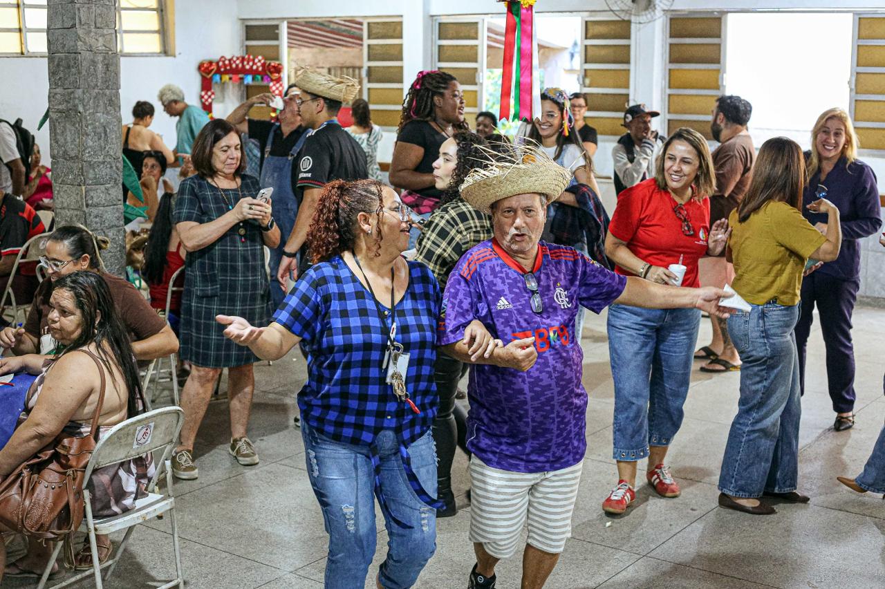 Festa Agostina do Caps Vila Esperança promove convivência e fortalecimento de vínculos em Volta Redonda