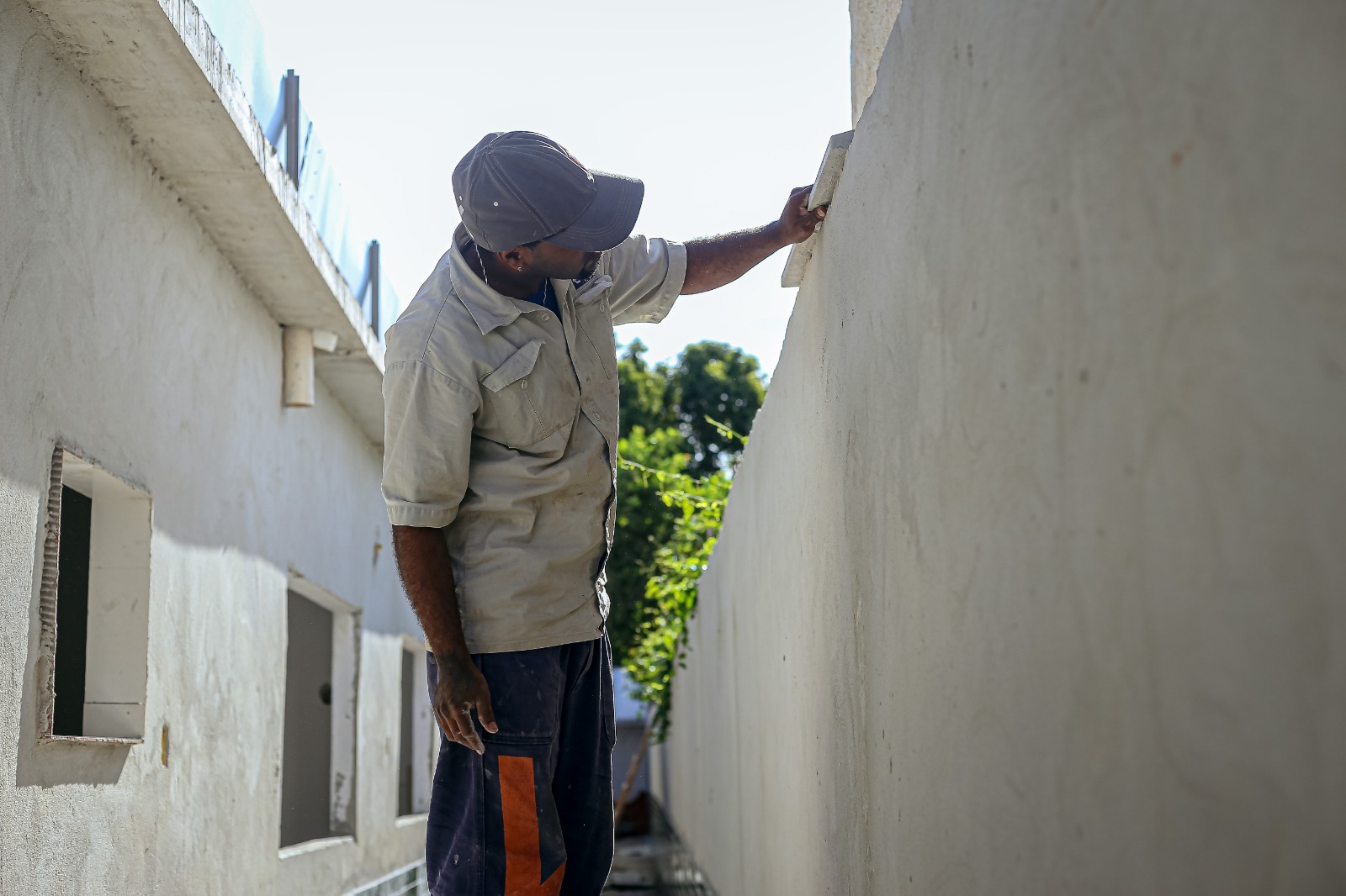 Volta Redonda: obras da nova Unidade Básica de Saúde da Família do Santo Agostinho ultrapassam 50% de conclusão