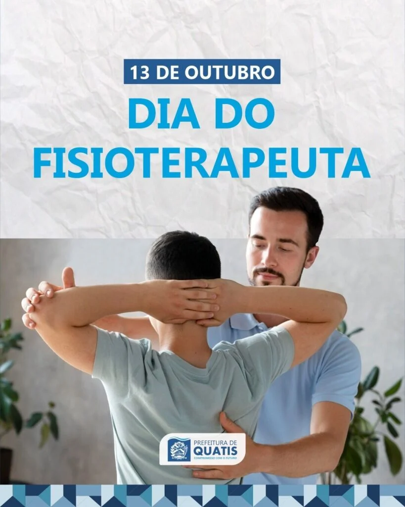 13/10 – Dia do Fisioterapeuta