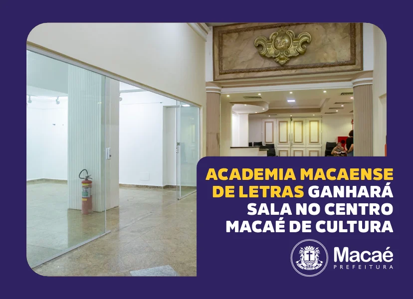 Academia Macaense de Letras ganhará sala no Centro Cultural na próxima quarta