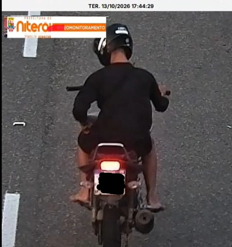 CISP identifica motocicleta e auxilia Polícia Civil na prisão em flagrante de suspeito de roubo em Niterói