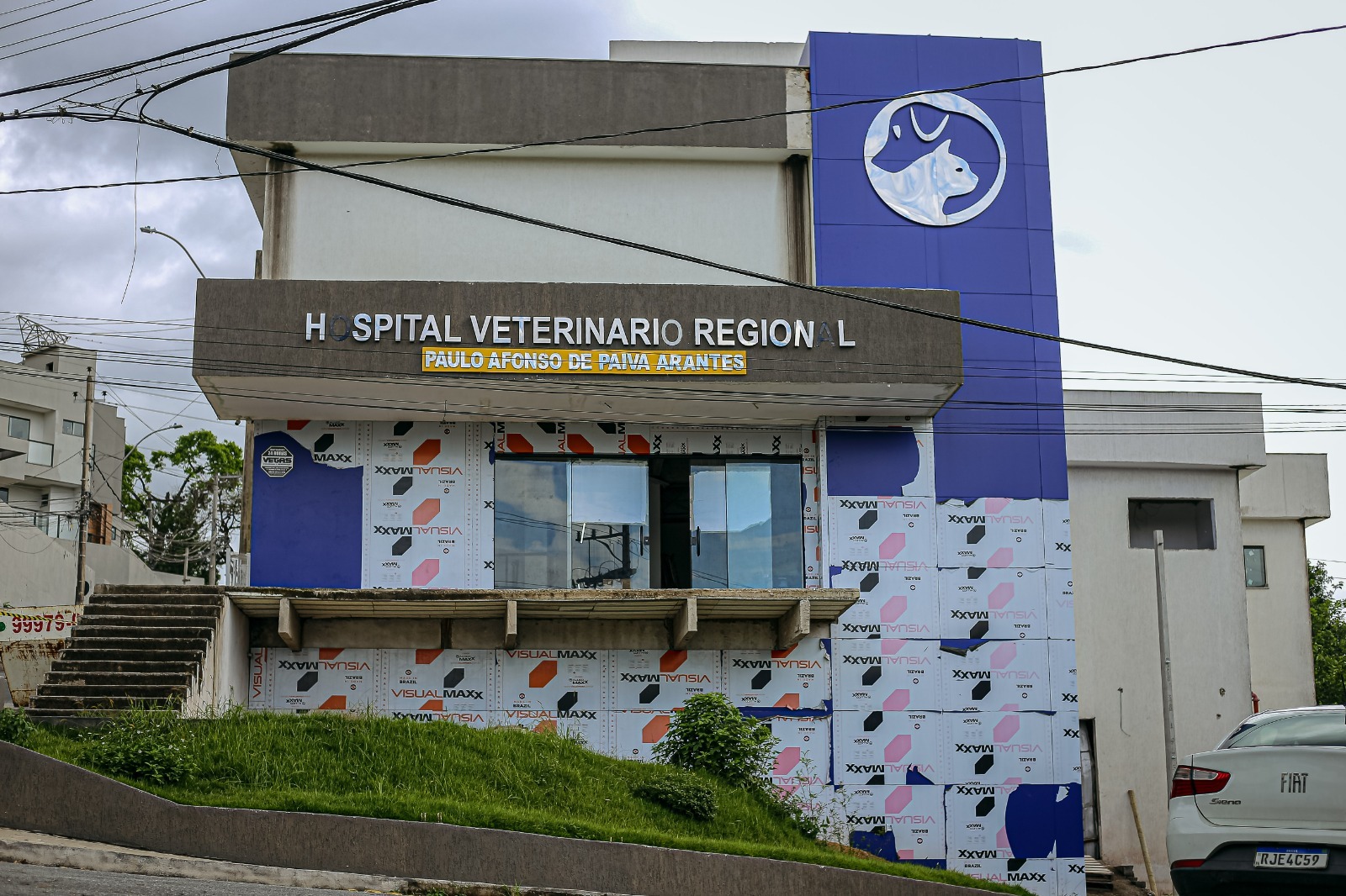 Obras do Hospital Veterinário Regional são retomadas em Volta Redonda