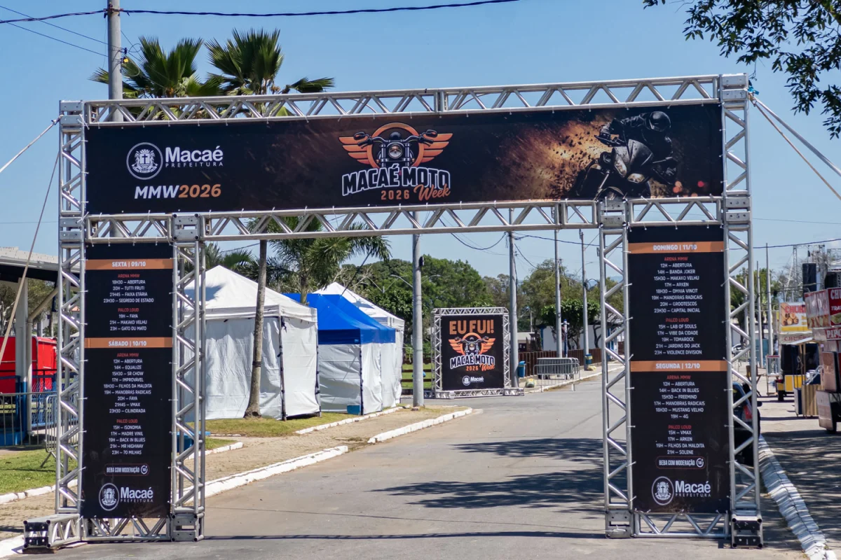 Macaé Moto Week 2026 abrirá as portas às 18h30 nesta sexta