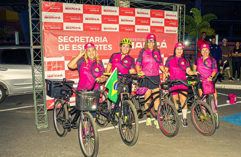 Maricá terá pedalada noturna de conscientização pelo Outubro Rosa no dia 27/10