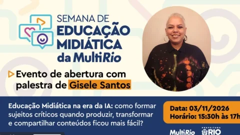MultiRio prepara Semana de Educação Midiática com lançamentos de projetos e plataformas