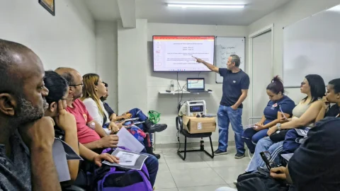 Neur/samu 192 promove curso sobre Manejo da ventilação mecânica e seus parâmetros