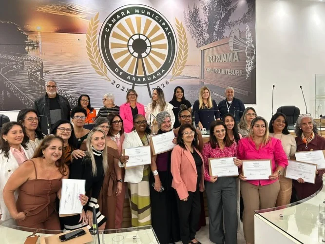 Prefeitura de Araruama dá posse ao Conselho Municipal dos Direitos da Mulher para o biênio 2026/2028