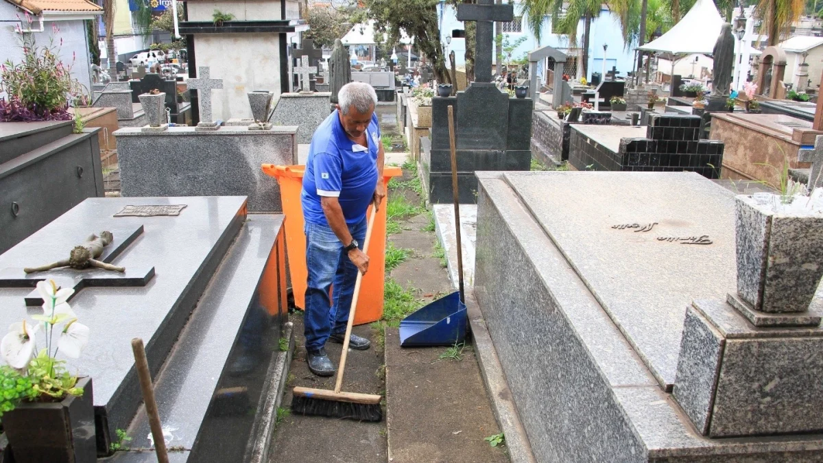 Prefeitura de Barra Mansa intensifica manutenção nos cemitérios para o Dia de Finados
