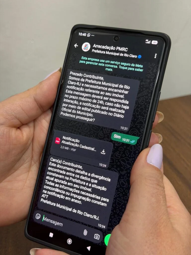 Rio Claro começa a notificar moradores sobre atualização cadastral de imóveis