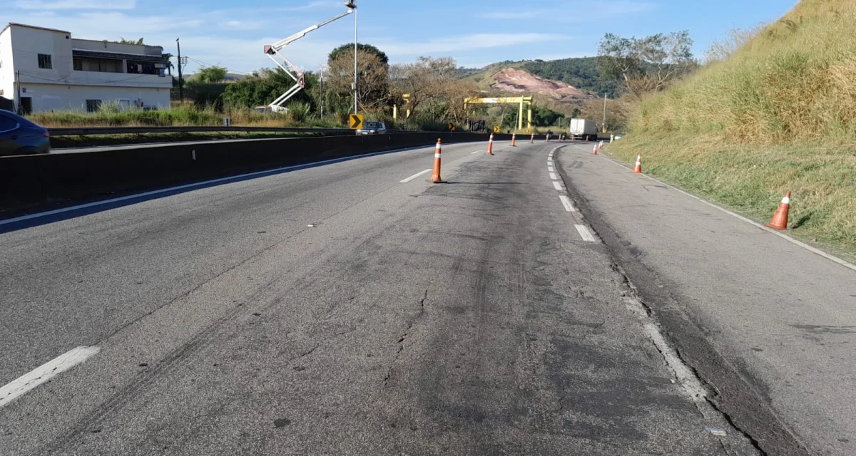 RioSP realiza serviços de recuperação de pavimento em trechos da Rio-Santos nesta semana