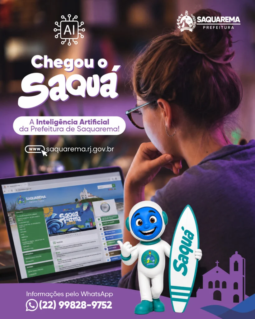 Saquarema utiliza inteligência artificial para otimizar atendimento digital ao cidadão com servidor virtual