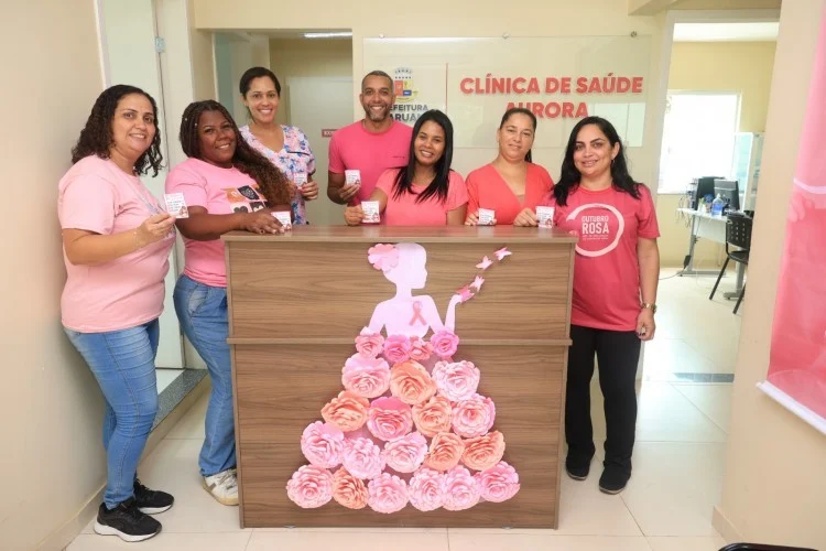 UBSs de Areal, Aurora e Bananeiras recebem ações do Outubro Rosa com exames e orientação às mulheres